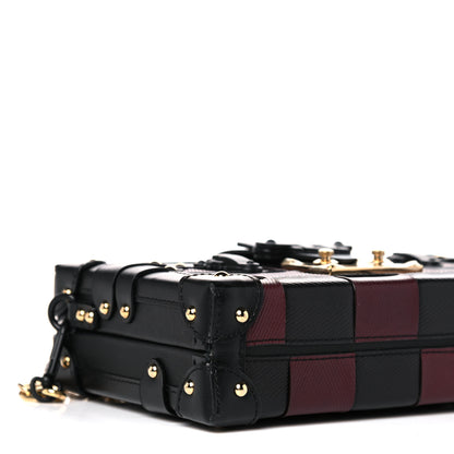 Louis Vuitton Damier Tressage Petite Malle Black 7 of 10