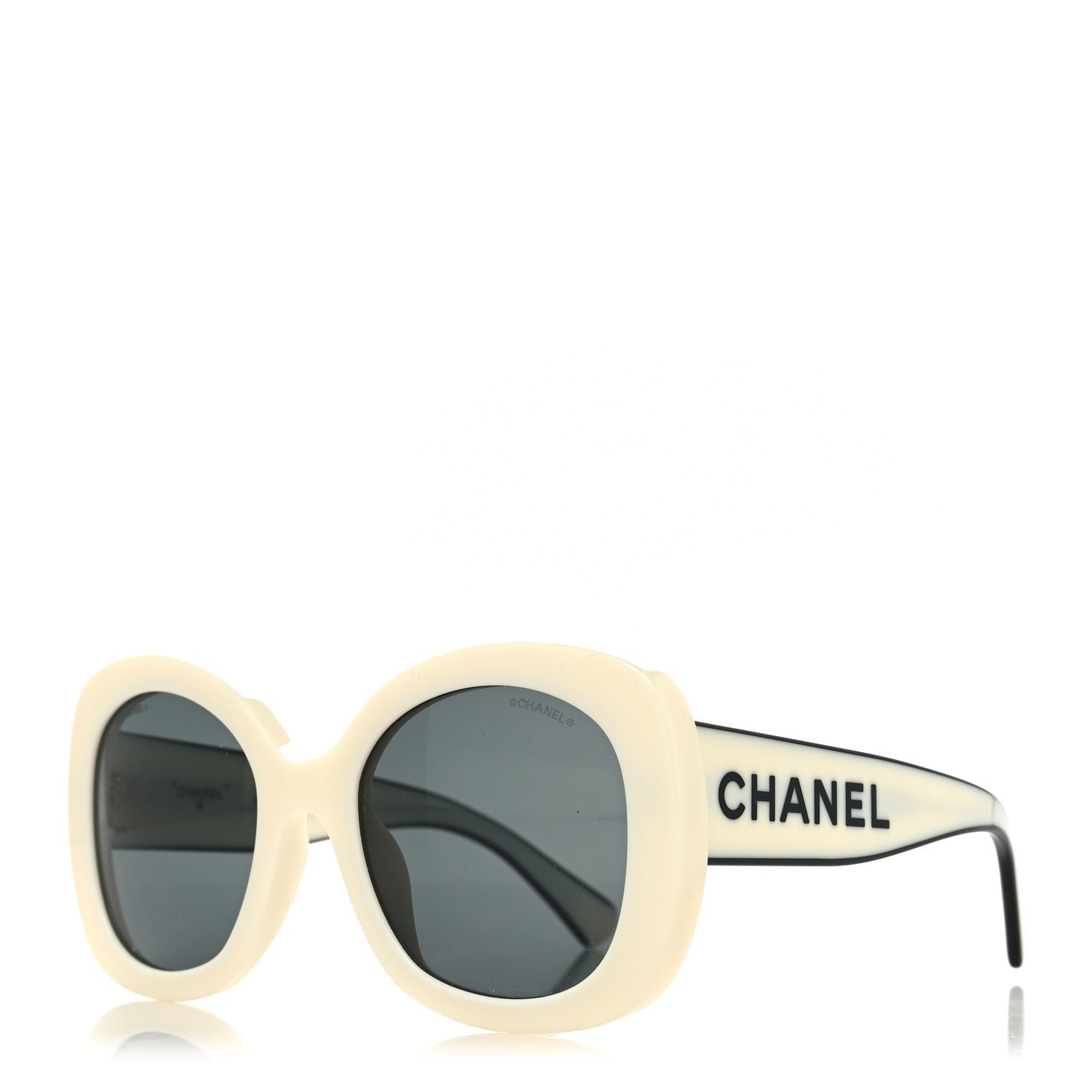 Chanel Acetate Sunglasses 71414A White 1 of 8