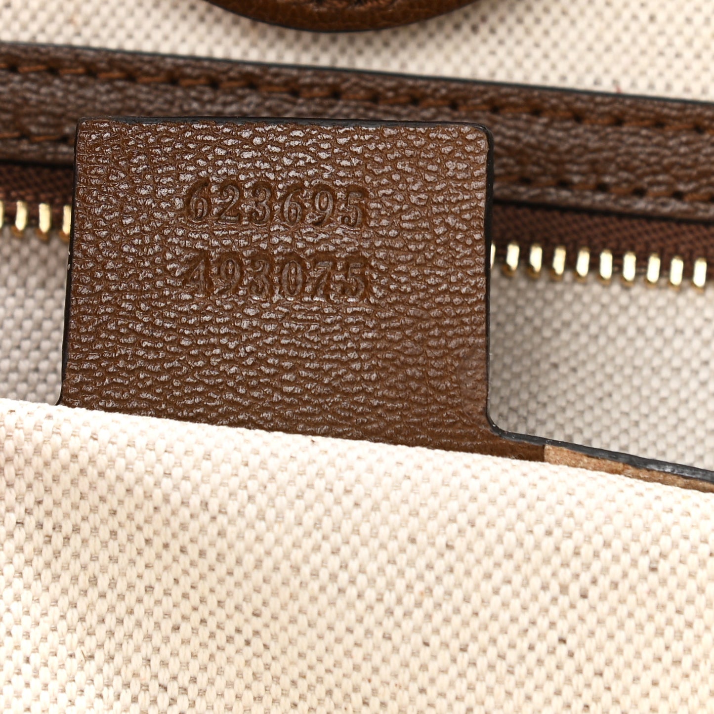 Monogram Calfskin Large Horsebit 1955 Tote Bag Beige Brown Sugar