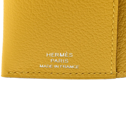 Hermes Evercolor RMS Passport Holder Jaune De Naples 6 of 8