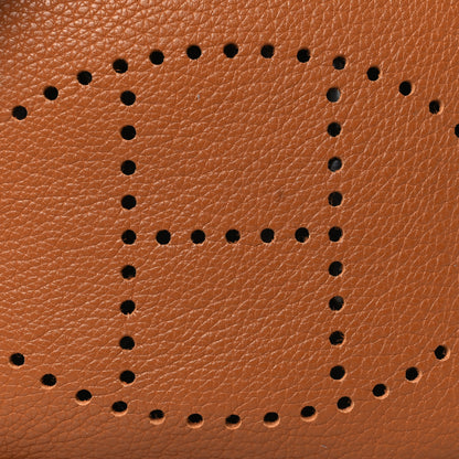 Hermes Taurillon Clemence Evelyne II PM Gold 8 of 11