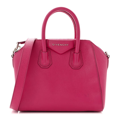 Givenchy Sugar Goatskin Mini Antigona Fushia 1 of 13