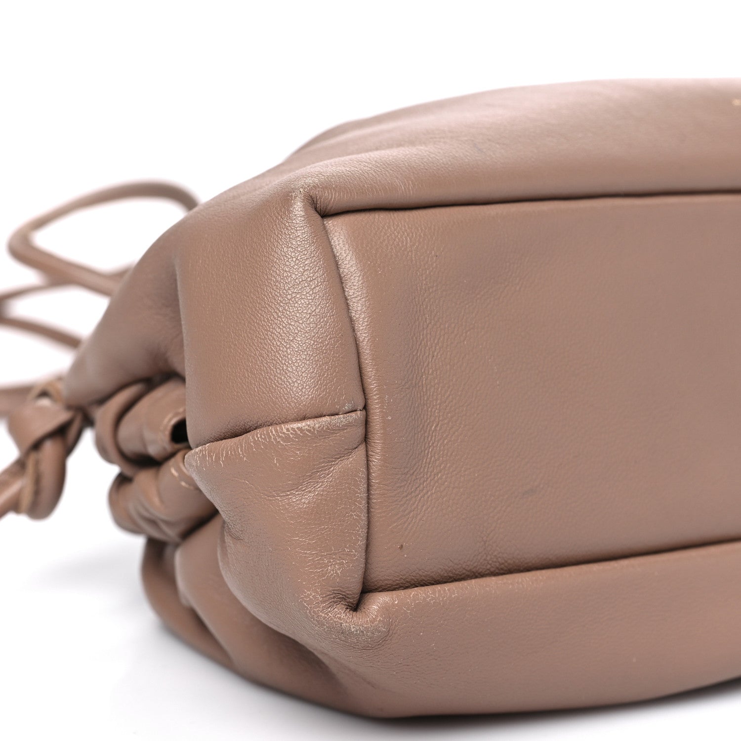 Mansur Gavriel Lambskin Cloud Mini Clutch Biscotto 8 of 12