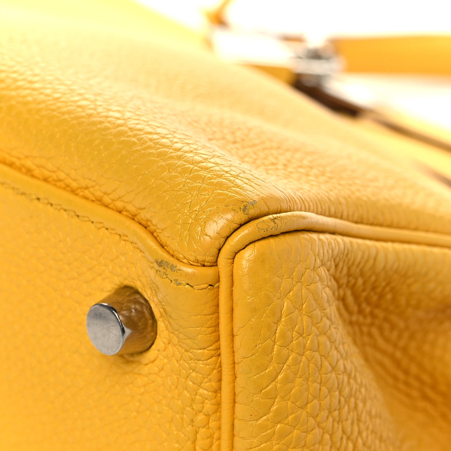 Hermes Togo Kelly Retourne 32 Soleil 9 of 14