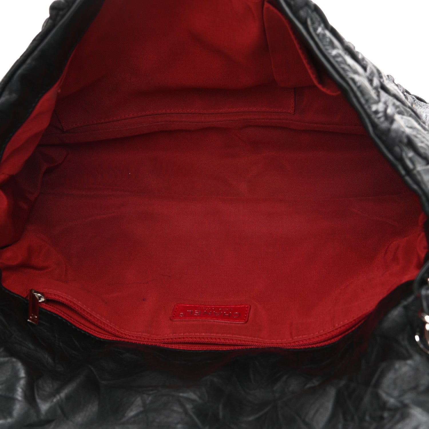 Chanel Calfskin Ultra Stitch Oversize Flap Black 5 of 12