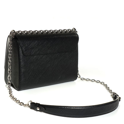 Louis Vuitton Epi Twist Shoulder Bag MM Black 3 of 8