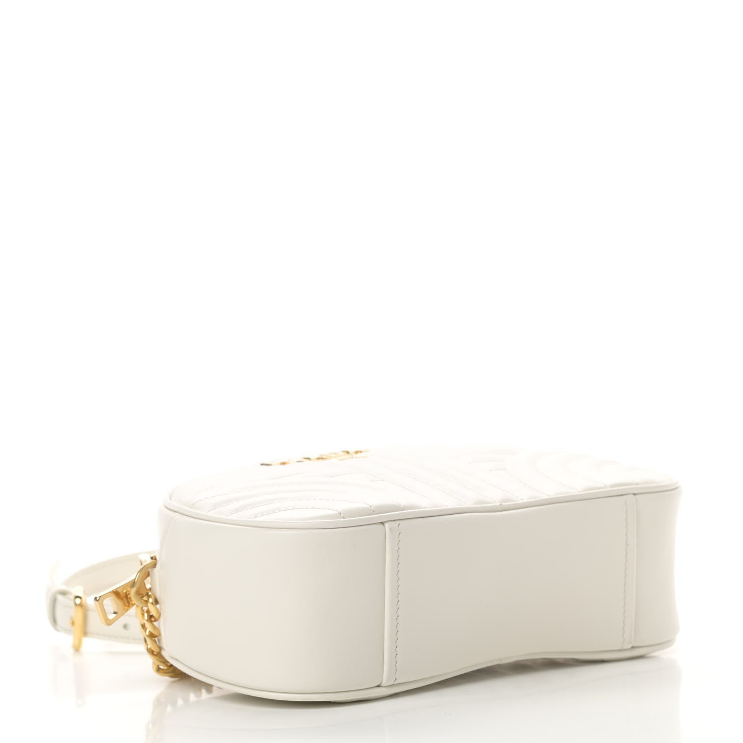 Prada Soft Calfskin Impunture Diagramme Dome Crossbody Bag White 4 of 12