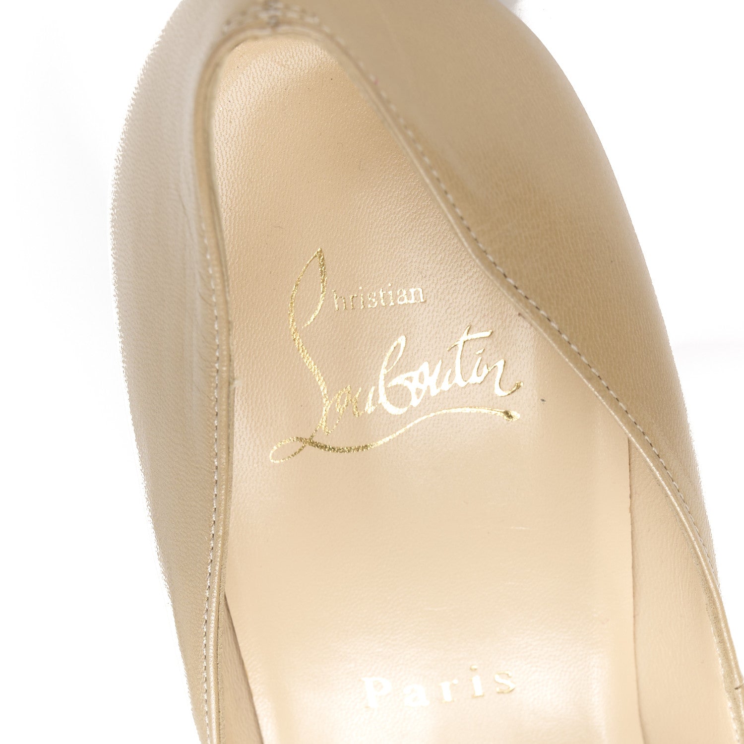 Christian Louboutin Kid Flo 120 Pumps 40 Corde 7 of 9