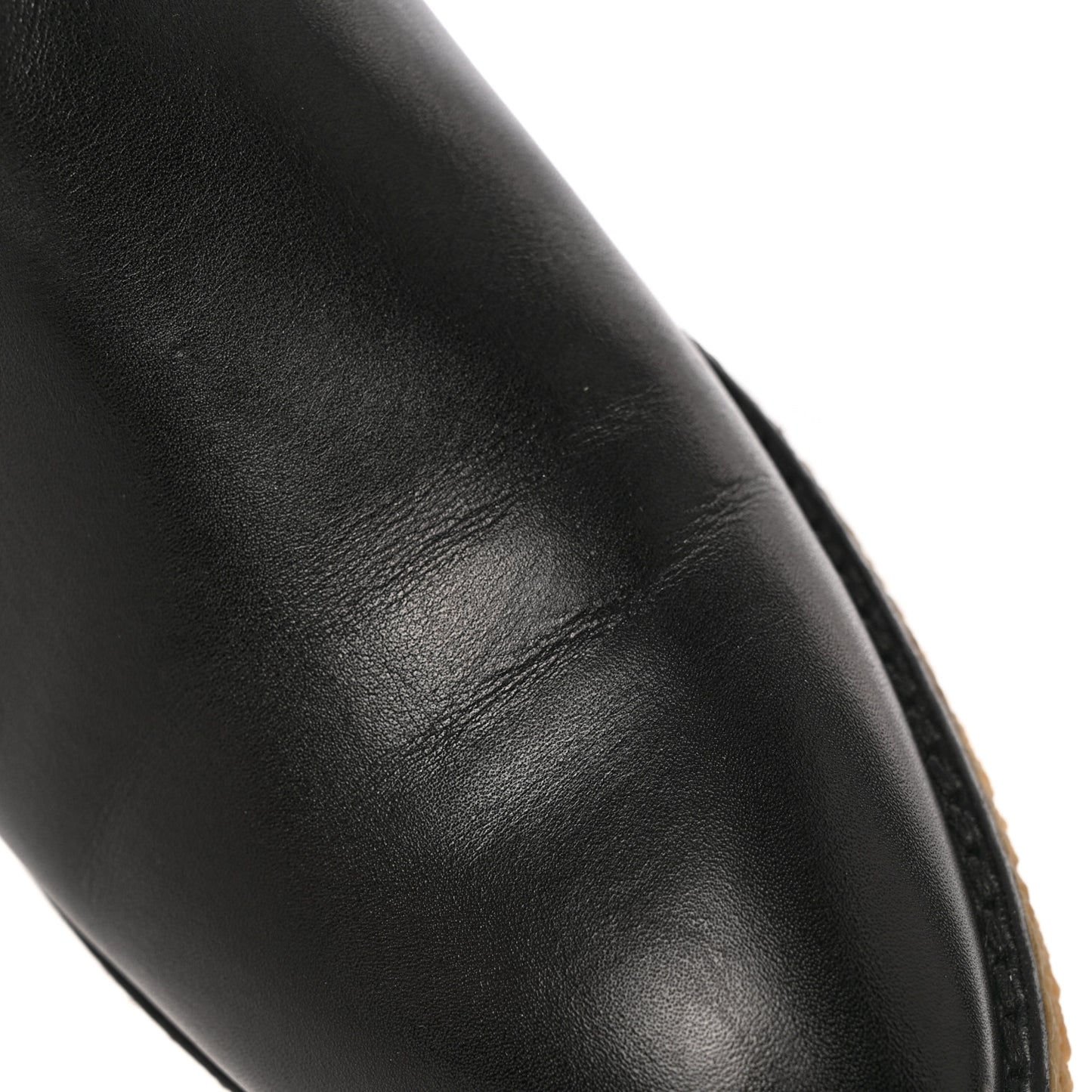 Calfskin Faustine Boots 37 Black