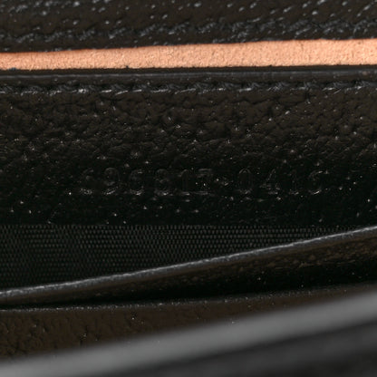 Gucci Textured Dollar Calfskin Mini Diana Chain Bag Black 6 of 11