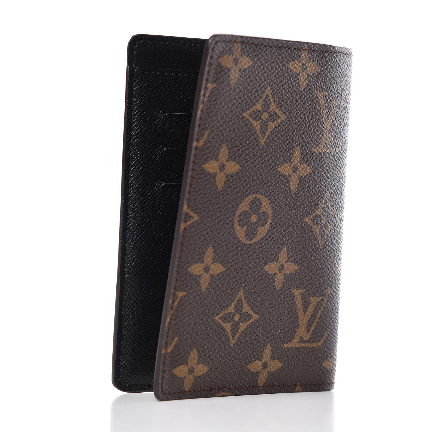 Louis Vuitton Monogram My LV Heritage Passport Cover Wallet Gris Black 3 of 10