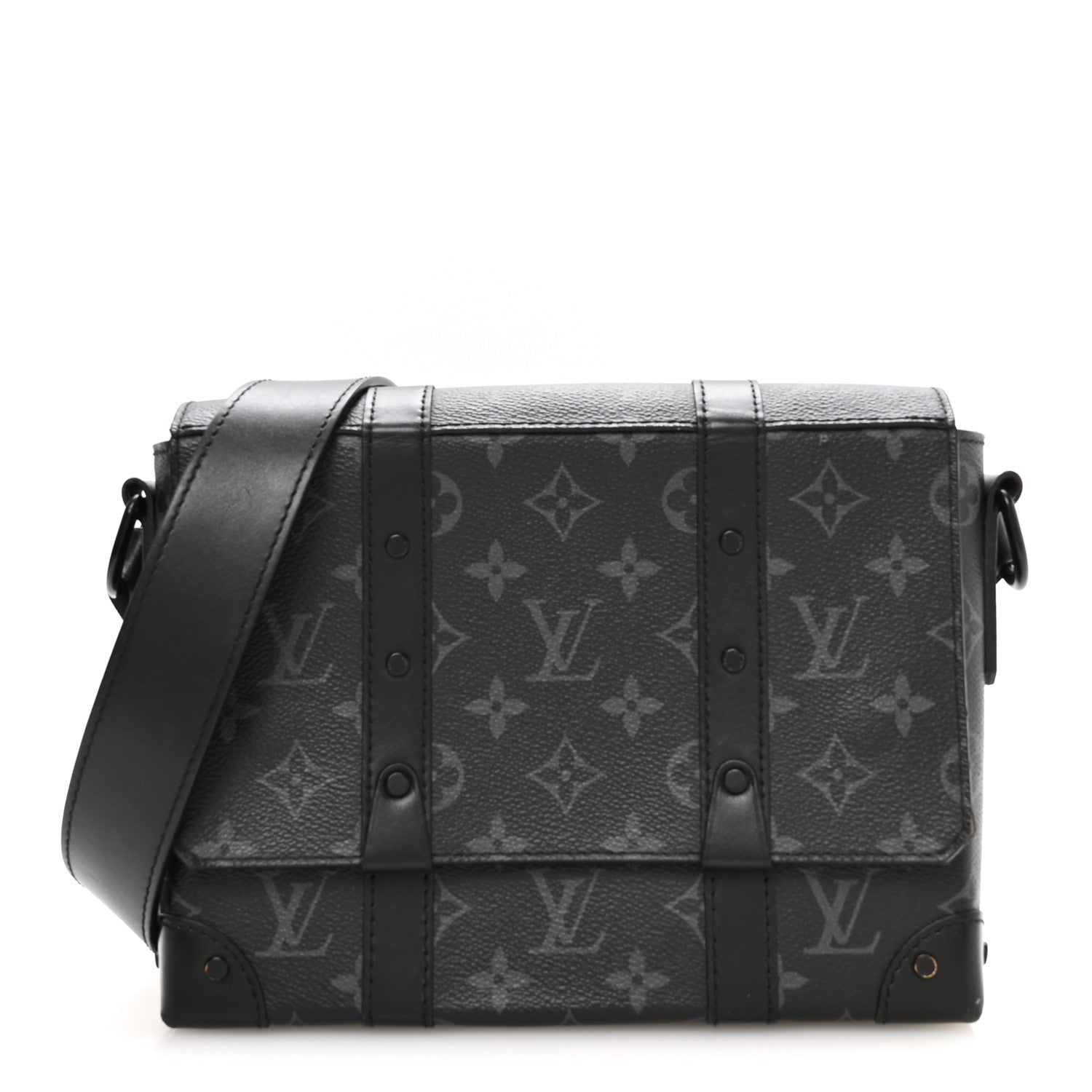 Louis Vuitton Monogram Eclipse Trunk Messenger 1 of 10