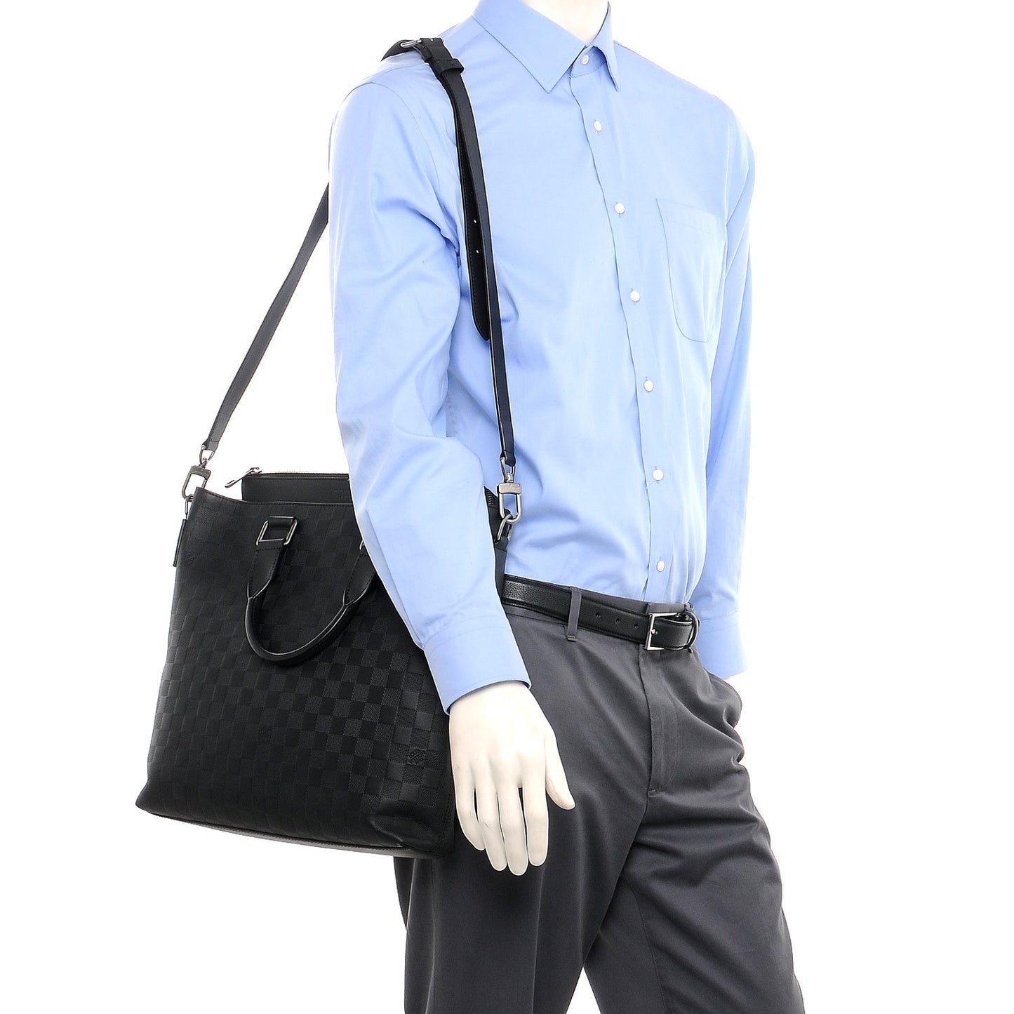 Damier Infini Daily Tote Onyx