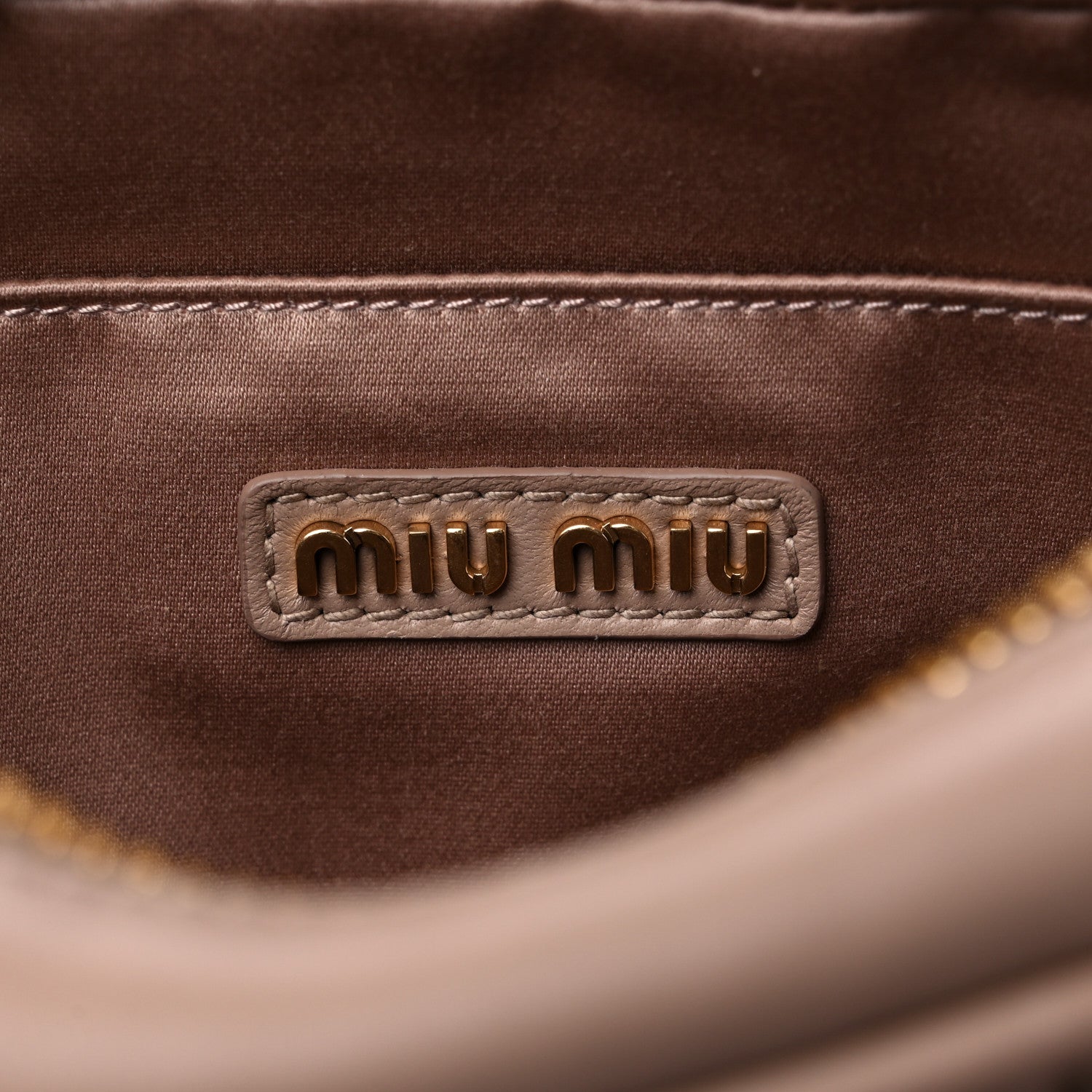 Miu Miu Nappa Matelasse S Narrow Arcadie Cameo 5 of 7