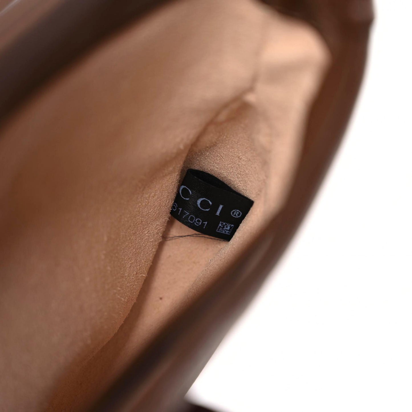 GG Supreme Monogram Azalea Calfskin Web Mini Jackie 1961 Hobo Beige Ebony Brown Sugar