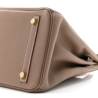 Hermes Togo Birkin 30 Etoupe 10 of 10