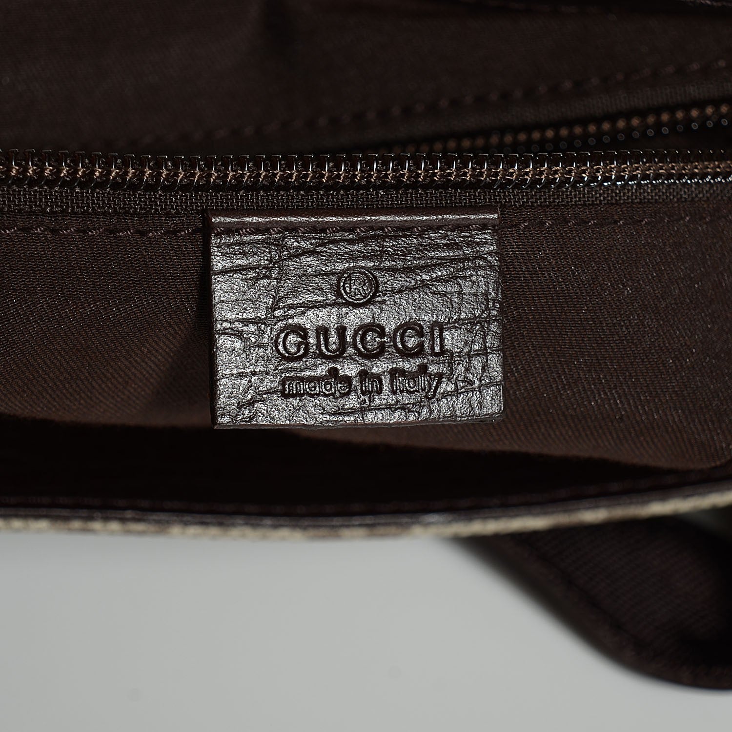 Gucci GG Plus Small Monogram Tote Dark Brown 6 of 7