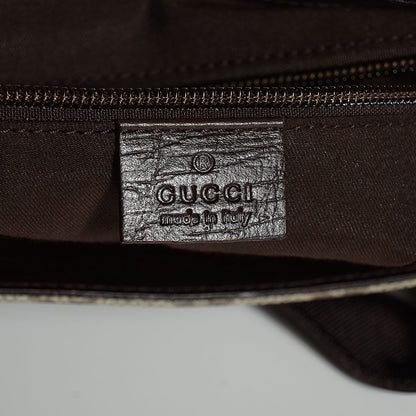 Gucci GG Plus Small Monogram Tote Dark Brown 6 of 7