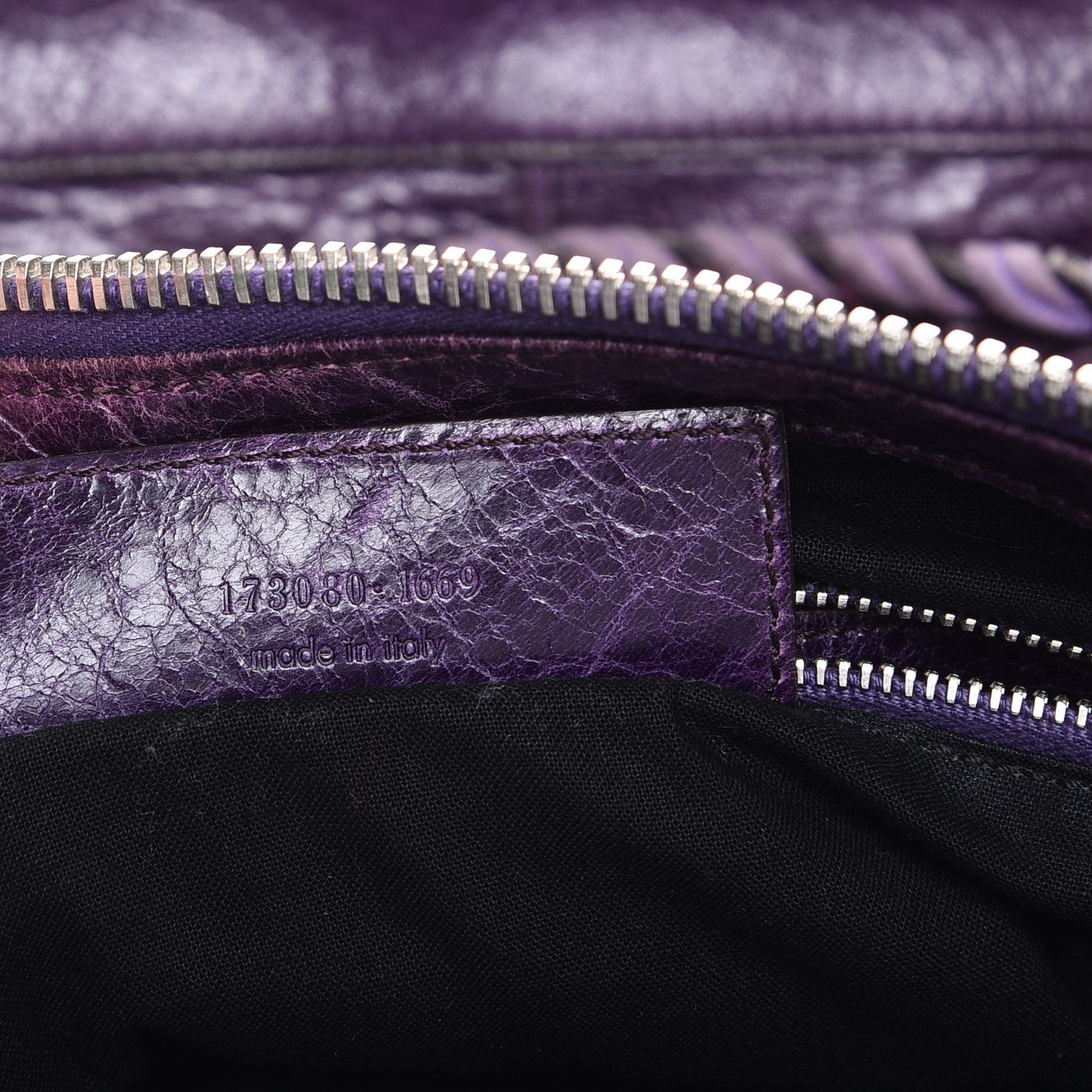 Balenciaga Chevre Giant 21 Gold Hardware Work Violet 7 of 10