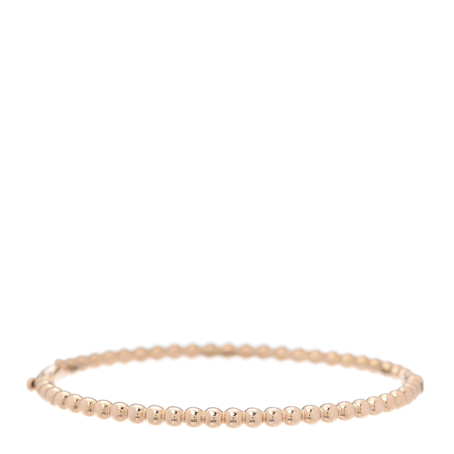 Van Cleef & Arpels 18K Rose Gold Perlee Pearls of Gold Bracelet M 3 of 6