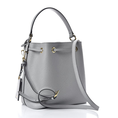 Prada Saffiano Bucket Bag Marmo 3 of 10