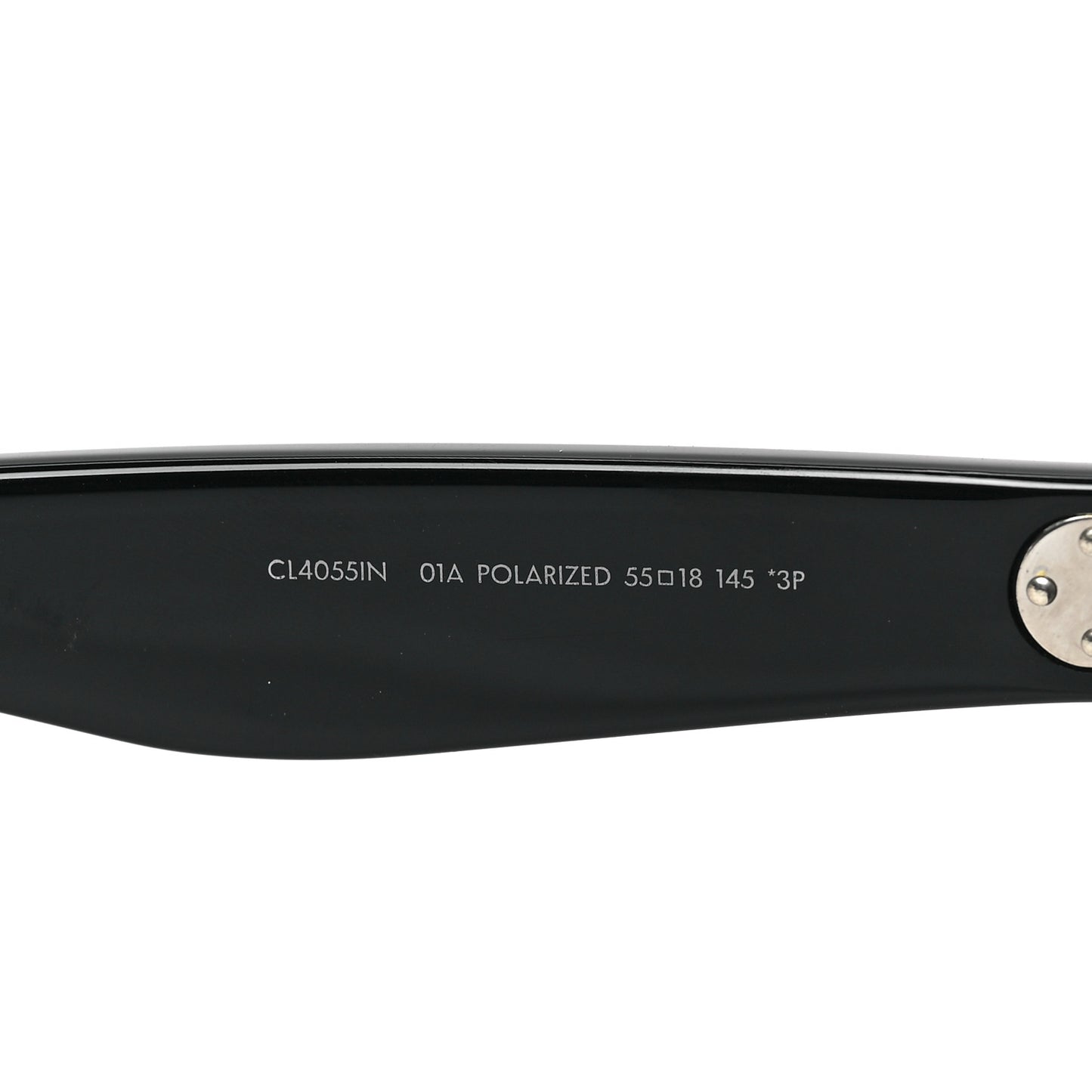 Acetate Polarized Oversized Sunglasses CL4055IN Black