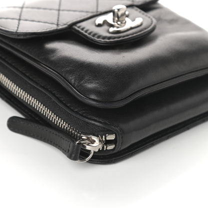 Chanel Lambskin Quilted Mini Crossbody Flap Black 8 of 9