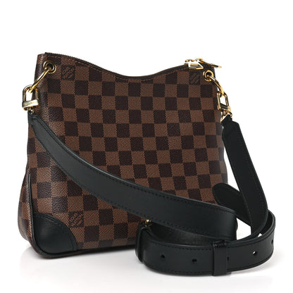 Louis Vuitton Damier Ebene Odeon PM Black 3 of 9