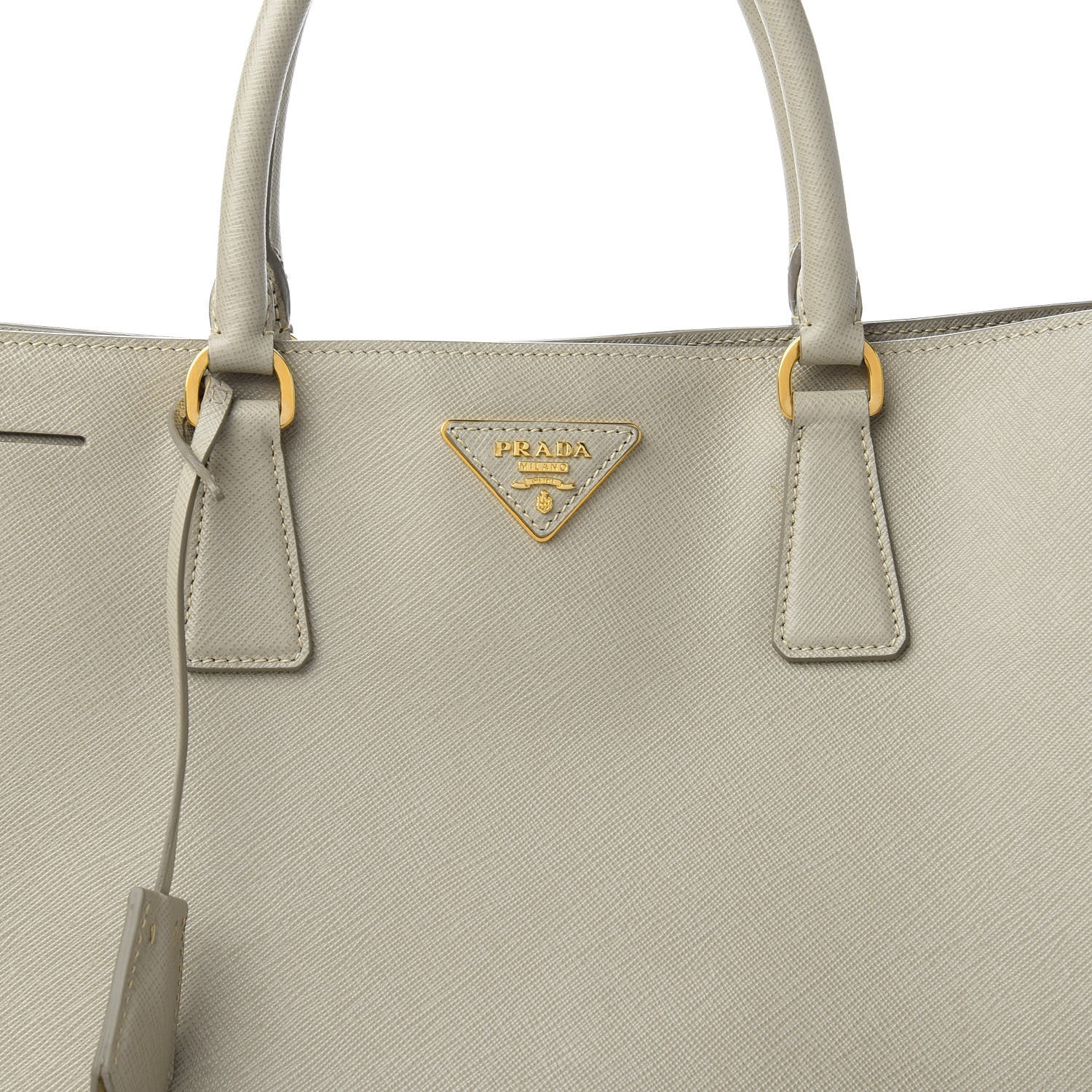Prada Saffiano Lux Large Tote Pomice 10 of 11
