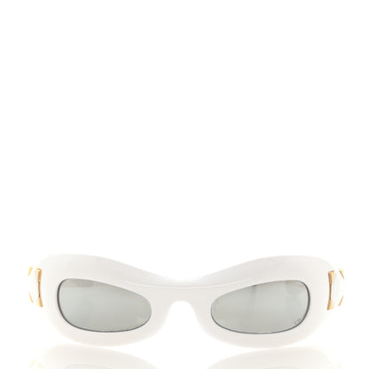 Christian Dior Lady 95.22 Round Sunglasses White 2 of 9