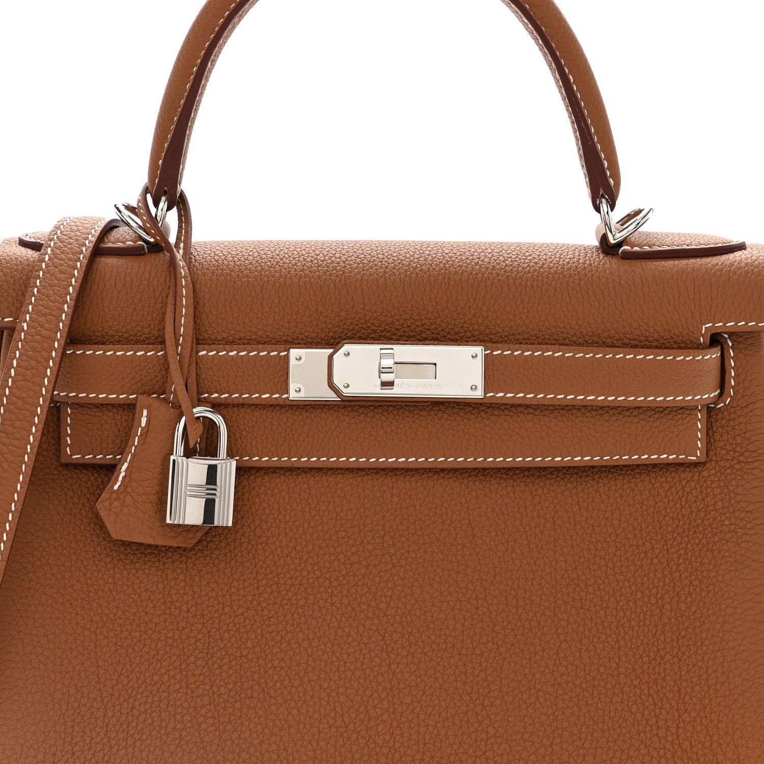 Hermes Togo Kelly Retourne 28 Gold 8 of 12