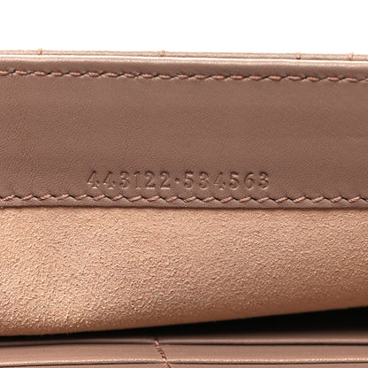 Gucci Calfskin Matelasse Mini Pearly GG Marmont Chain Wallet Porcelain Rose 7 of 10