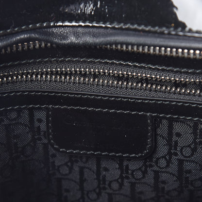Christian Dior Patent Cannage Large Lady Dior Black 6 of 8