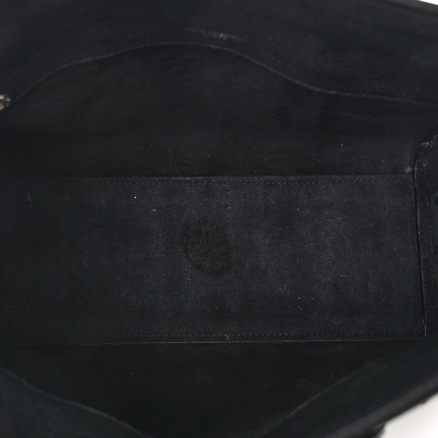 Grained Calfskin Baby Sac De Jour Souple Black