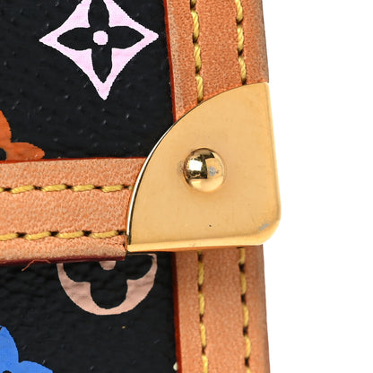 Louis Vuitton Monogram Multicolor Porte Tresor International Wallet Black 7 of 7