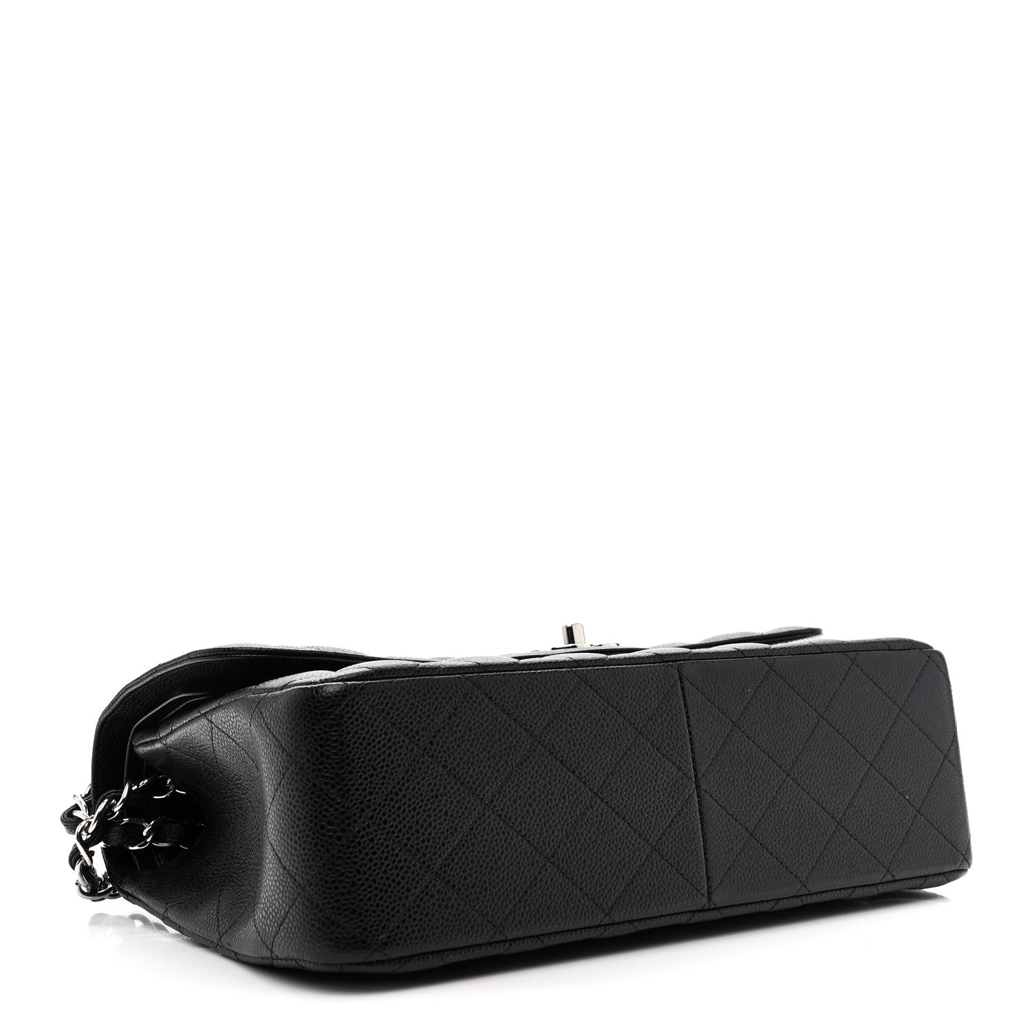 Chanel Caviar Quilted Jumbo Double Flap Black 4 of 11