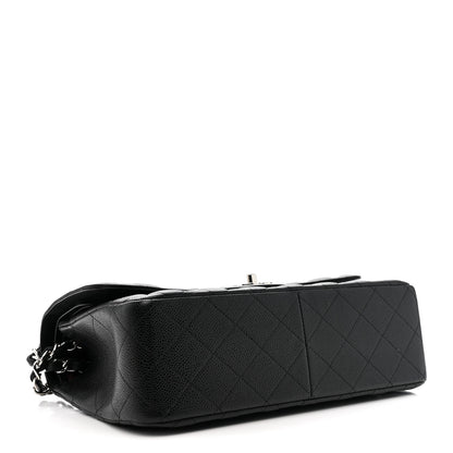 Chanel Caviar Quilted Jumbo Double Flap Black 4 of 11
