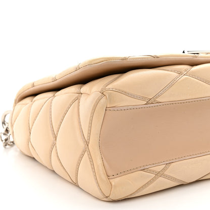 Louis Vuitton Lambskin Malletage GO-14 MM Champagne 8 of 9