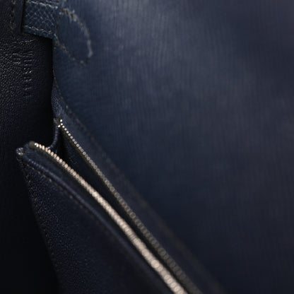 Hermes Epsom Kelly Sellier 25 Bleu Nuit 7 of 10