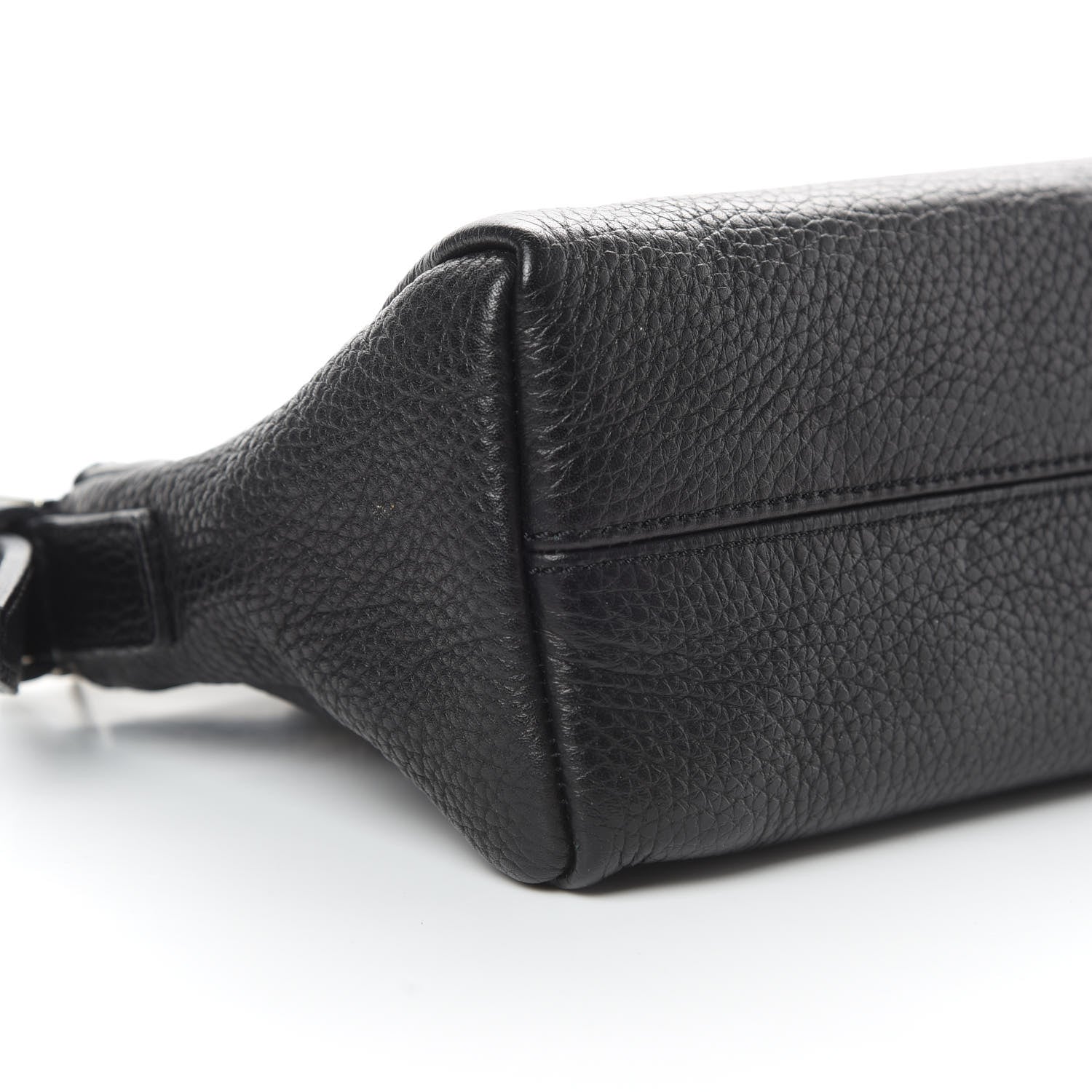 Burberry Soft Grain Calfskin Shoulder Bag Black 9 of 10