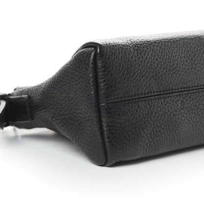 Burberry Soft Grain Calfskin Shoulder Bag Black 9 of 10