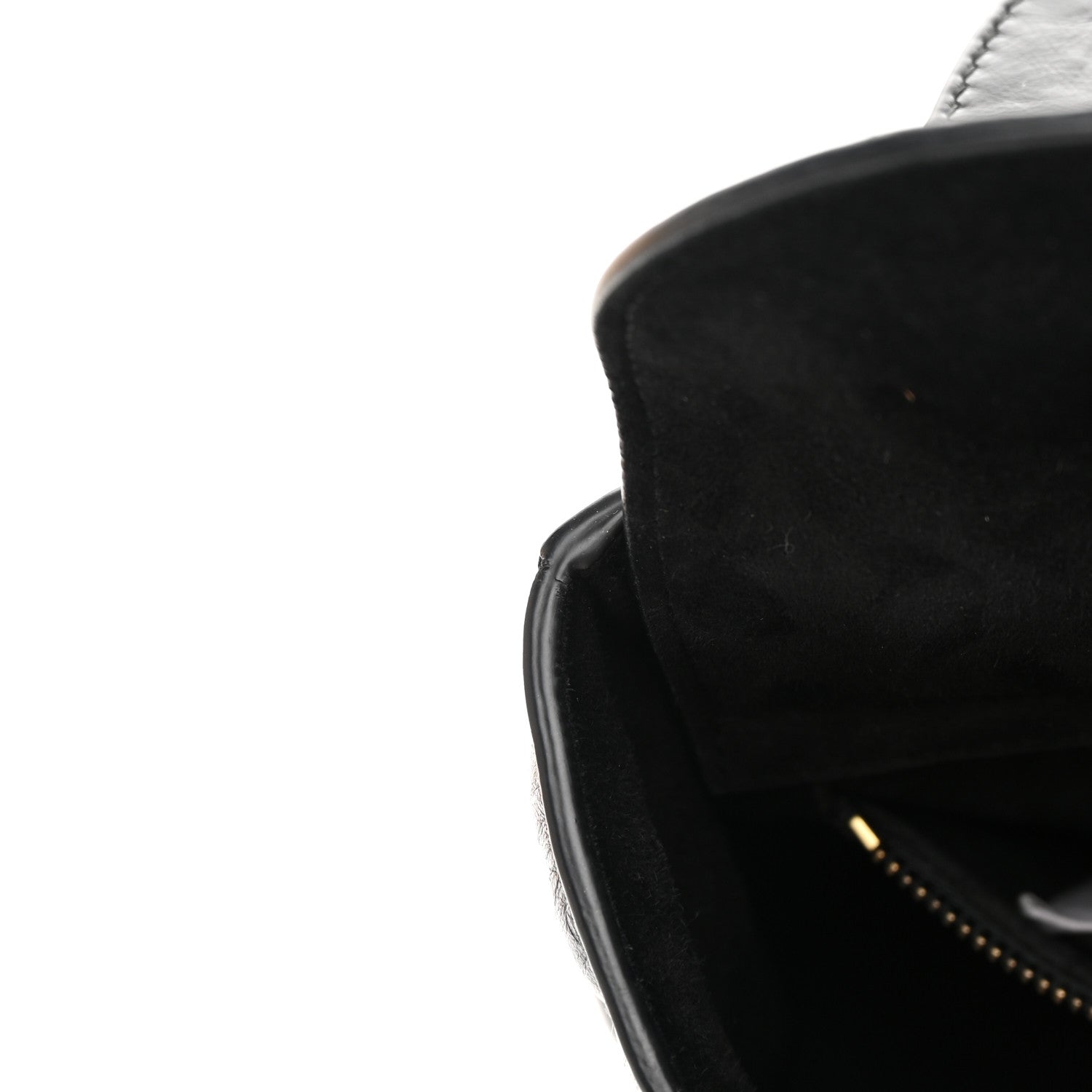 Christian Dior Crinkled Patent Cannage Small Lucky Badges My Lady Dior Black 12 of 15