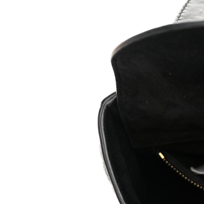 Christian Dior Crinkled Patent Cannage Small Lucky Badges My Lady Dior Black 12 of 15