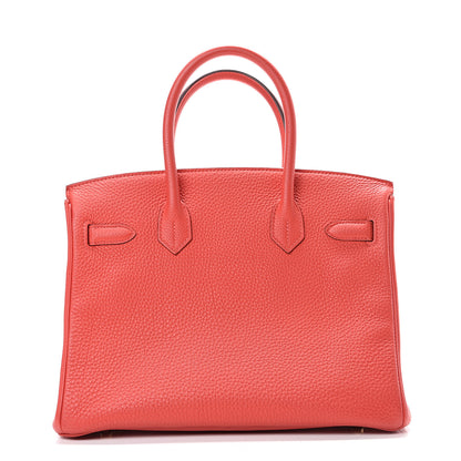 Hermes Togo Birkin 30 Rouge Pivoine 3 of 36