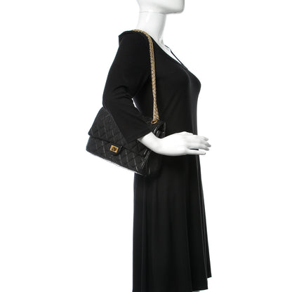 Chanel Aged Calfskin Quilted 2.55 Reissue 226 Flap Black 2 of 10