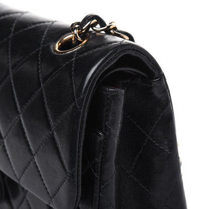 Chanel Lambskin Quilted Small Double Flap Black 15 of 18
