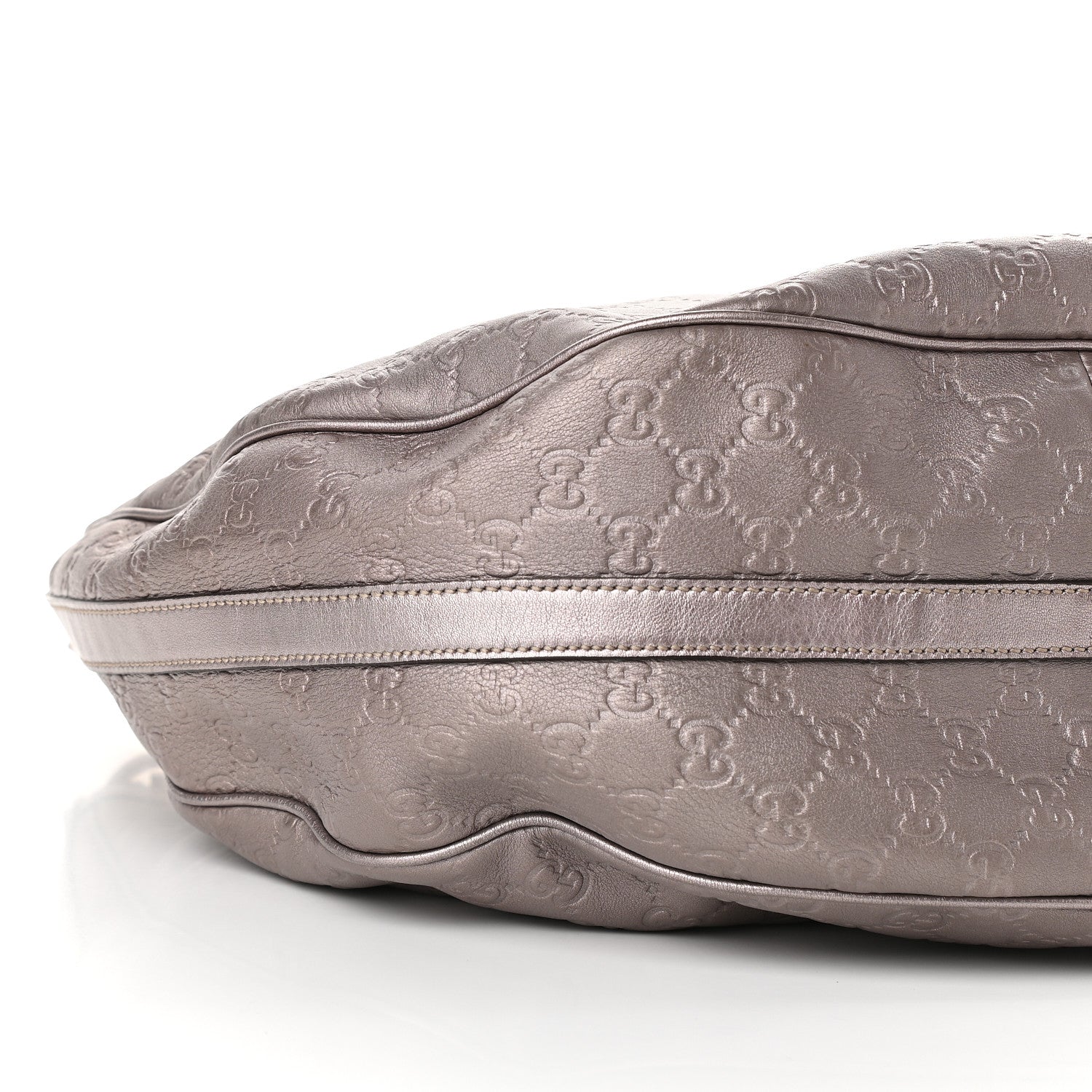Gucci Metallic Guccissima GG Twins Hobo 8 of 11