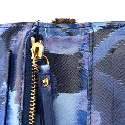 Louis Vuitton Monogram Articles de Voyage Ikat Insolite Wallet Grand Blue 11 of 12