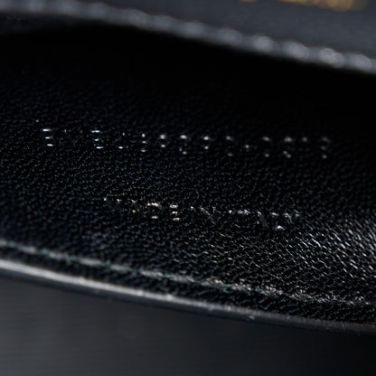 Saint Laurent Grain De Poudre Small Monogram Kate Satchel Black 7 of 10