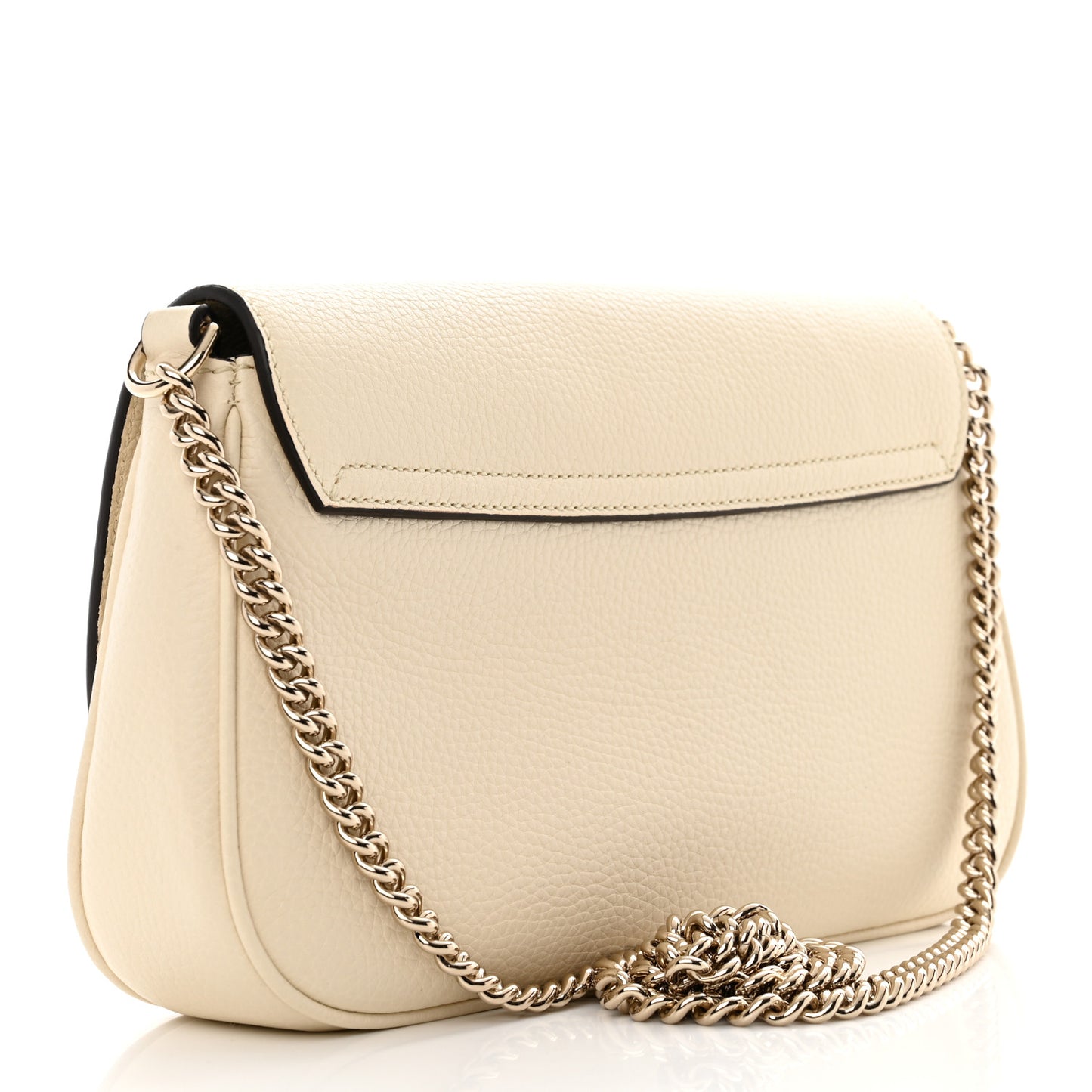 Cellarius Calfskin Medium Soho Flap Crossbody Ivoire